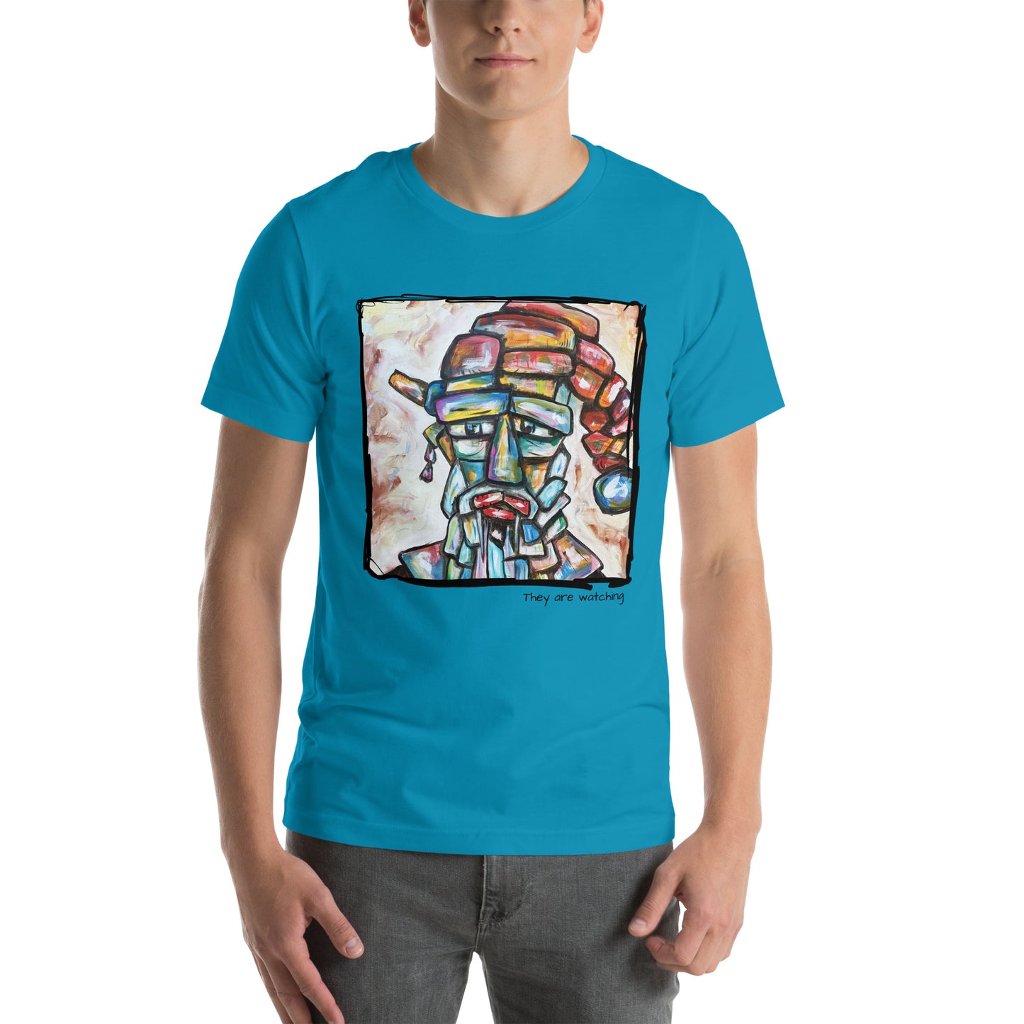 They are watching us - Santa - T-shirt