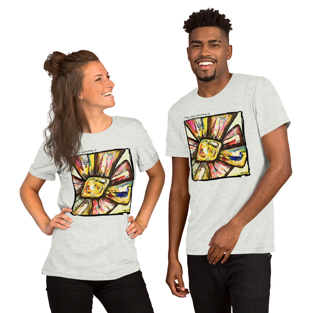 They are watching us - Flower n.4 - T-shirt