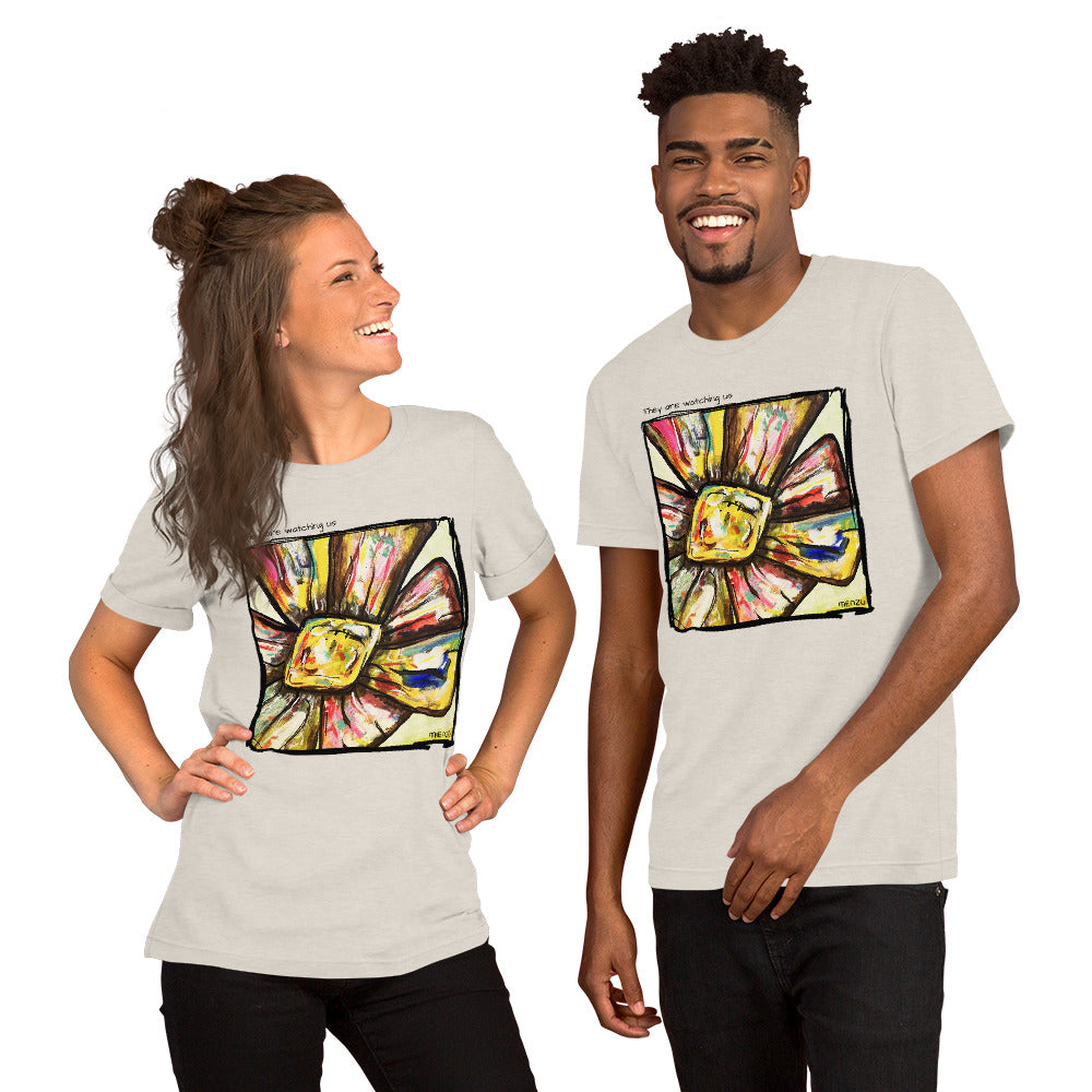 They are watching us - Flower n.4 - T-shirt