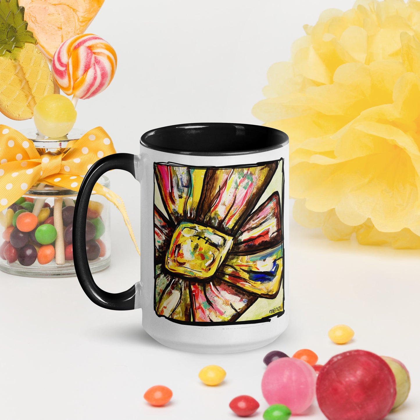 They are watching us - Flower N.4 - Mug