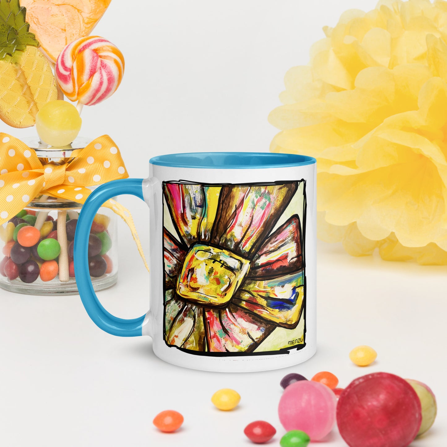 They are watching us - Flower N.4 - Mug